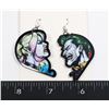 Image 1 : NEW DC HARLEY QUINN DANGLE EARRINGS