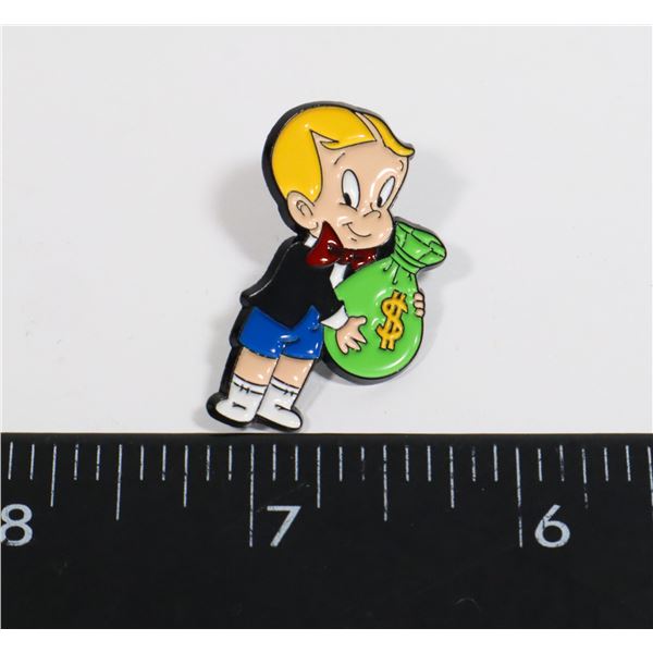 NEW RICHIE-RICH THEME LAPEL PIN