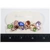 Image 1 : NEW MULTI-COLOR CLEAR RHINESTONE BUTTERFLY DESIGN