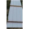 Image 2 : (13) White Steel Cladding 14'03'' Length - 558 Square Feet