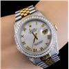Image 1 : Rolex DateJust 2.85ctw Diamond 36mm Wristwatch