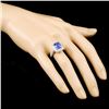 Image 3 : 18K Gold 2.95ct Tanzanite & 1.13ctw Diamond Ring