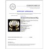 Image 4 : 14K Gold 0.91ctw Diamond Ring