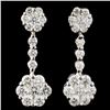 18K Gold 2.29ctw Diamond Earrings