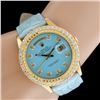 Image 1 : Rolex Day-Date 18K President 2.50ct Diamond Watch