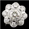 18K Gold 3.50ctw Diamond Ring