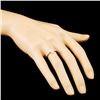 Image 3 : 14K Gold 0.31ctw Diamond Ring