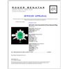 Image 5 : 18K Gold 1.01ct Emerald & 0.57ctw Diamond Ring