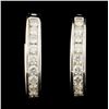 14K Gold 0.45ctw Diamond Earrings