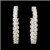 Image 1 : 14K Gold 0.62ctw Diamond Earrings