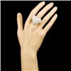 Image 4 : 18K Gold 6.34ctw Diamond Ring