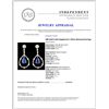 Image 3 : 18K Gold 6.53ct Sapphire & 1.79ctw Diamond Earring