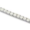Image 3 : 18k White Gold 12.00ct Diamond Tennis Bracelet