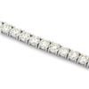 Image 3 : 18k White Gold 10.00ct Diamond Tennis Bracelet