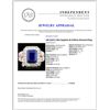 Image 5 : 14K Gold 5.18ct Sapphire & 0.84ctw Diamond Ring