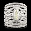 14K Gold 2.58ctw Diamond Ring