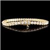 Image 2 : 14K Gold 5.38ctw Diamond Bracelet