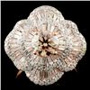 18K Gold 3.59ctw Diamond Ring