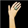 Image 4 : 18K Gold 12.50MM Pearl & 0.35ctw Diamond Ring