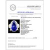 Image 5 : 18K Gold 8.59ct Tanzanite & 1.49ctw Diamond Ring