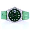 Image 2 : Rolex DateJust Diamond Green 36MM Watch