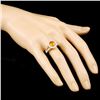 Image 3 : 18K Gold 2.13ct Sapphire & 1.05ctw Diamond Ring