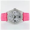Image 2 : Rolex DateJust Diamond Floral Pink 36MM Wristwatch