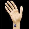Image 3 : 14K Gold 17.11ct Tanzanite & 0.64ctw Diamond Penda