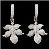 14K Gold 1.80ctw Diamond Earrings