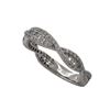 Image 2 : 14k White Gold 0.45ct Diamond Ring