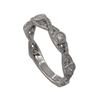 Image 2 : 14k White Gold 0.65ct Diamond Ring