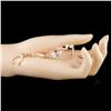 Image 2 : 14K Gold 14.80ct Morganite & 1.75ctw Diamond Earri