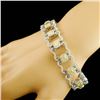 Image 2 : 18k White Gold 8.24ctw Fancy Yellow Diamond Bracel