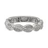 Image 1 : 14k White Gold 0.25ctw Diamond Ring