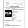 Image 4 : 14K White Gold 1.08ct Emerald & 0.25ctw Diamond Ri