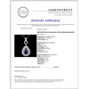 Image 4 : 18K Gold 8.67ct Tanzanite & 1.70ctw Diamond Pendan