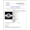 Image 5 : 18K Gold 1.04ct Sapphire & 0.45ctw Diamond Ring