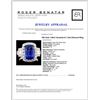 Image 4 : 18K Gold  5.60ct Tanzanite & 1.44ct Diamond Ring