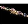 Image 2 : `14k Gold 32.00ct Sapphire & 1.50ct Diamond Neckla