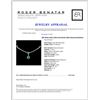 Image 3 : 18K White Gold 3.03ct Emerald & 5.06ct Diamond Nec