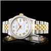 Image 3 : Rolex DateJust YG/SS Diamond 36mm Wristwatch