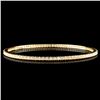 Image 1 : 14K Gold 1.83ctw Diamond Bracelet