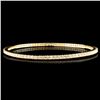 Image 1 : 14K Gold 2.04ctw Diamond Bracelet