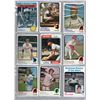 Image 1 : 9 HOF Player Vintage Baseball Topps Cards Most in Good Condition