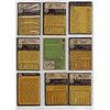 Image 2 : 9 HOF Player Vintage Baseball Topps Cards Most in Good Condition