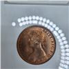 Image 3 : NGC MS64 RD 1874H Great Britain Half Penny - 6 Berries