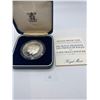 Image 1 : The Mariage of The Prince of Wales and Lady Diana Commemorative Coin 28.28g 925 Silver