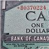 Image 2 : 1954 Modified $1 Banknote Set of 2 *B/M No FPN Replacement Notes