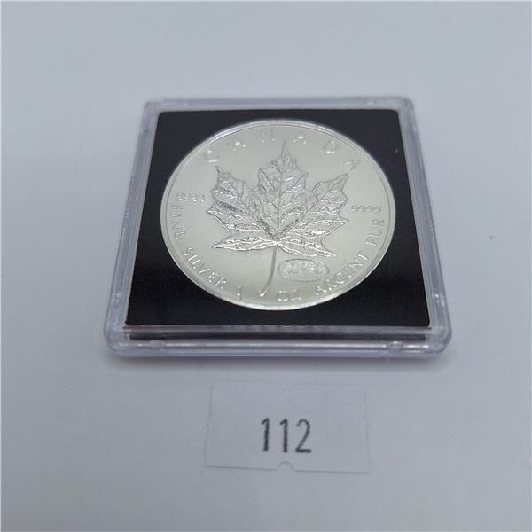 1999-2000 Privy Marked Canadian Silver Maple Leaf 1 Troy Ounce .9999 Silver
