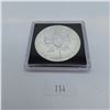 Image 2 : 2001 Canadian Silver Maple Leaf 1 Troy Ounce .9999 Silver